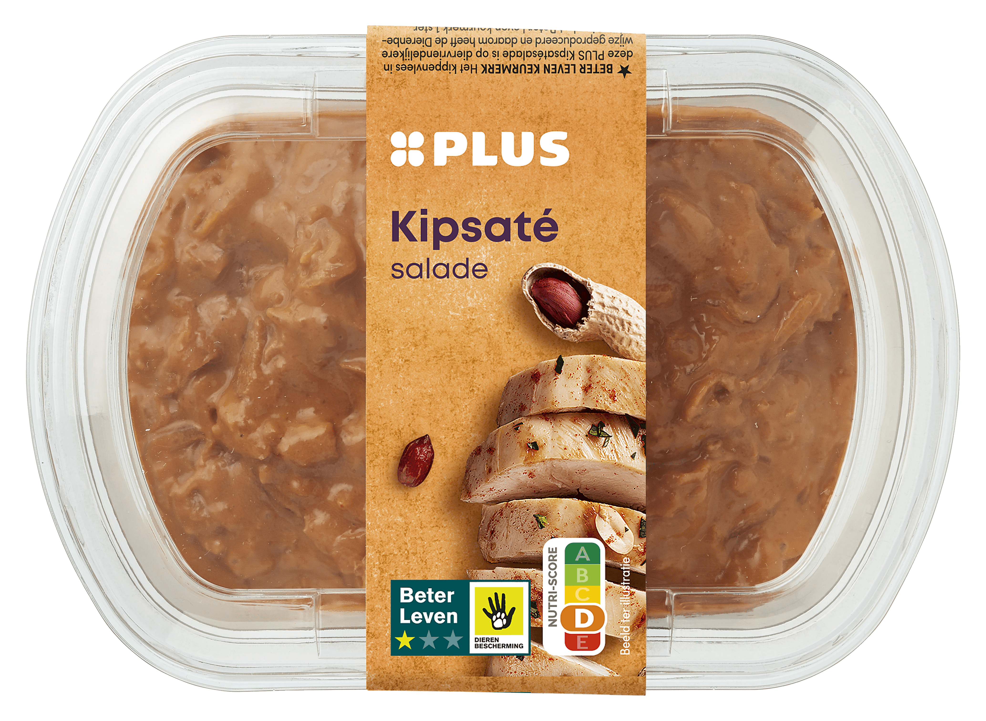 PLUS Kip saté salade Kuipje 175 g