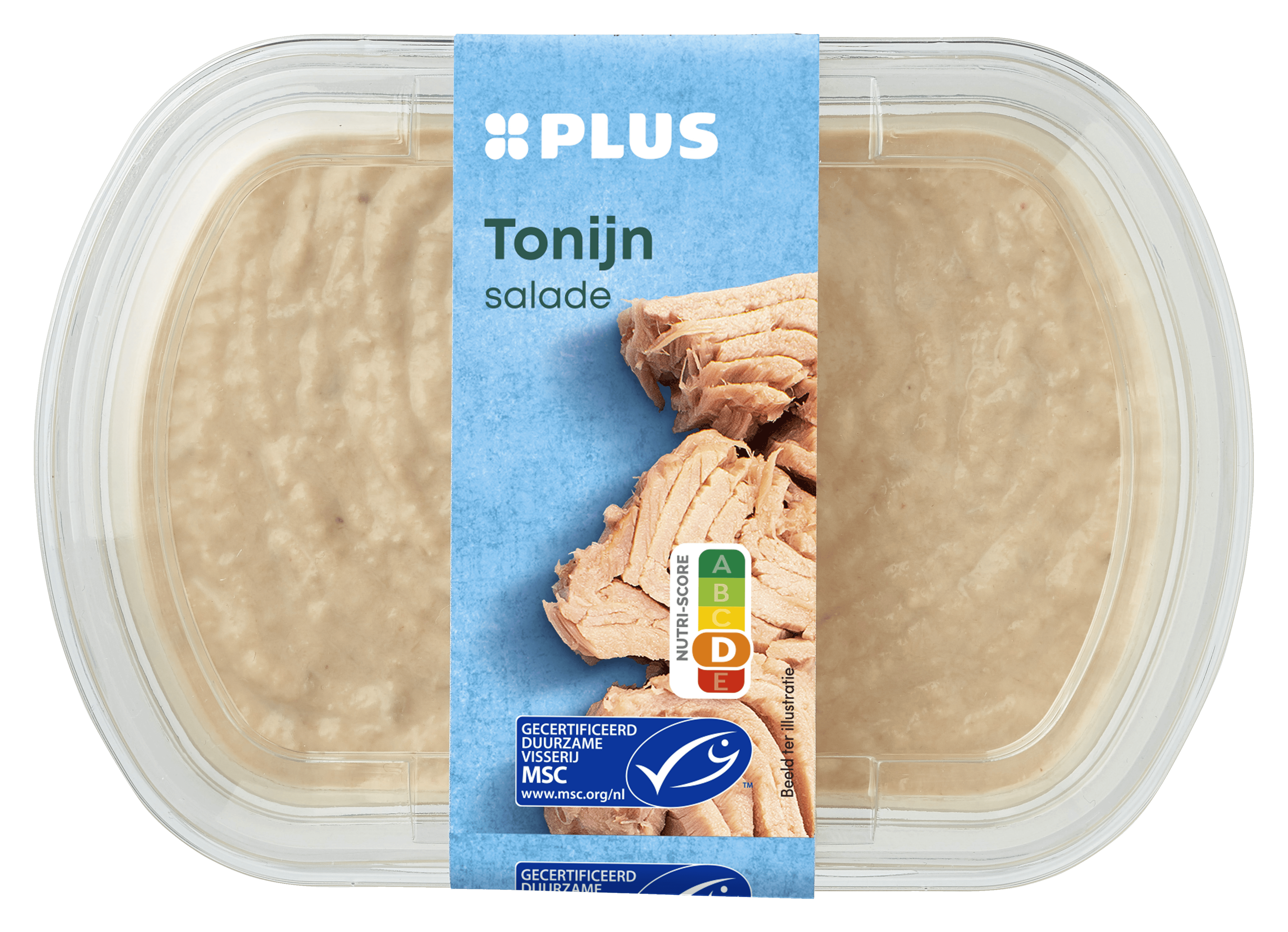 PLUS MSC Tonijn salade Kuipje 175 g