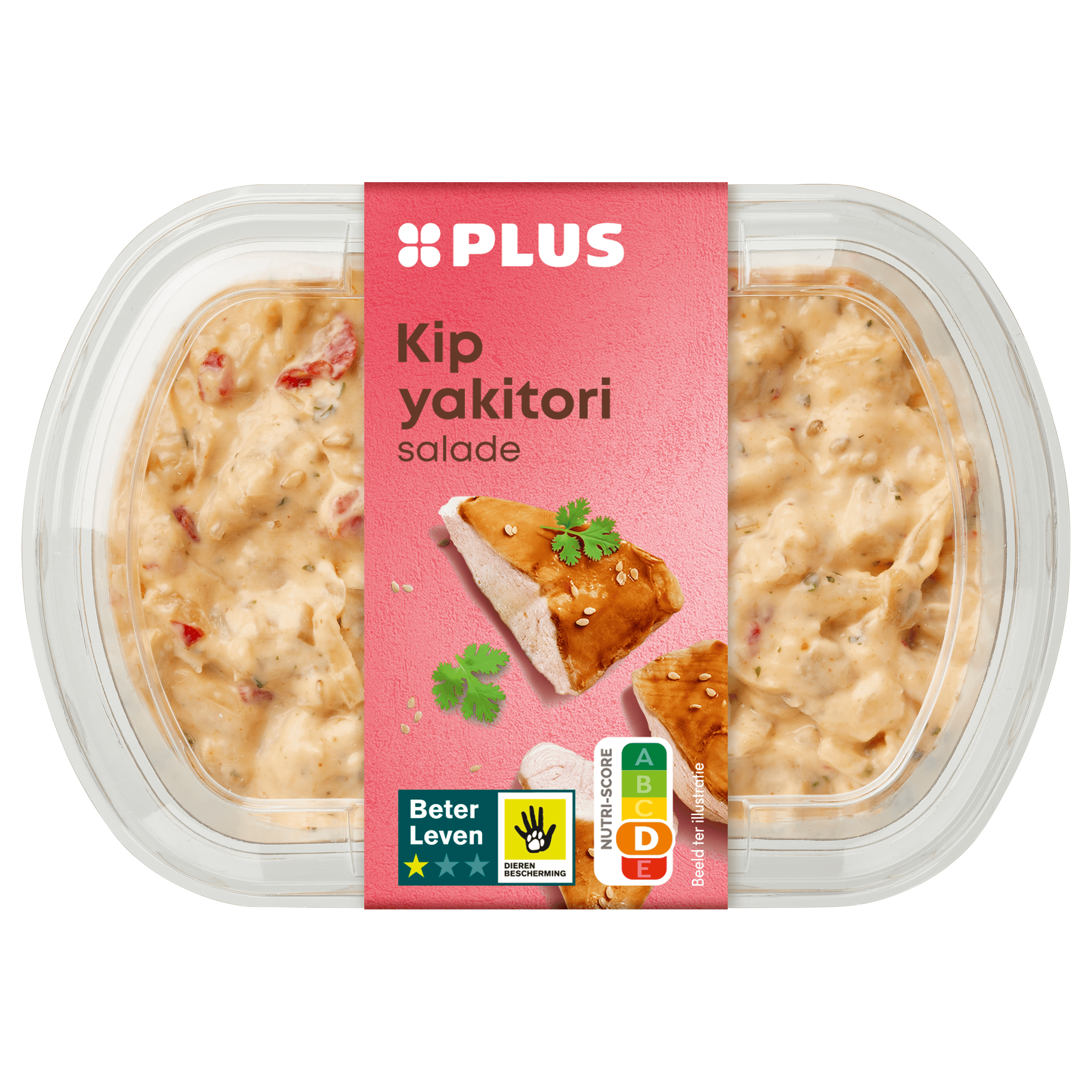 PLUS Kip Yakitori salade