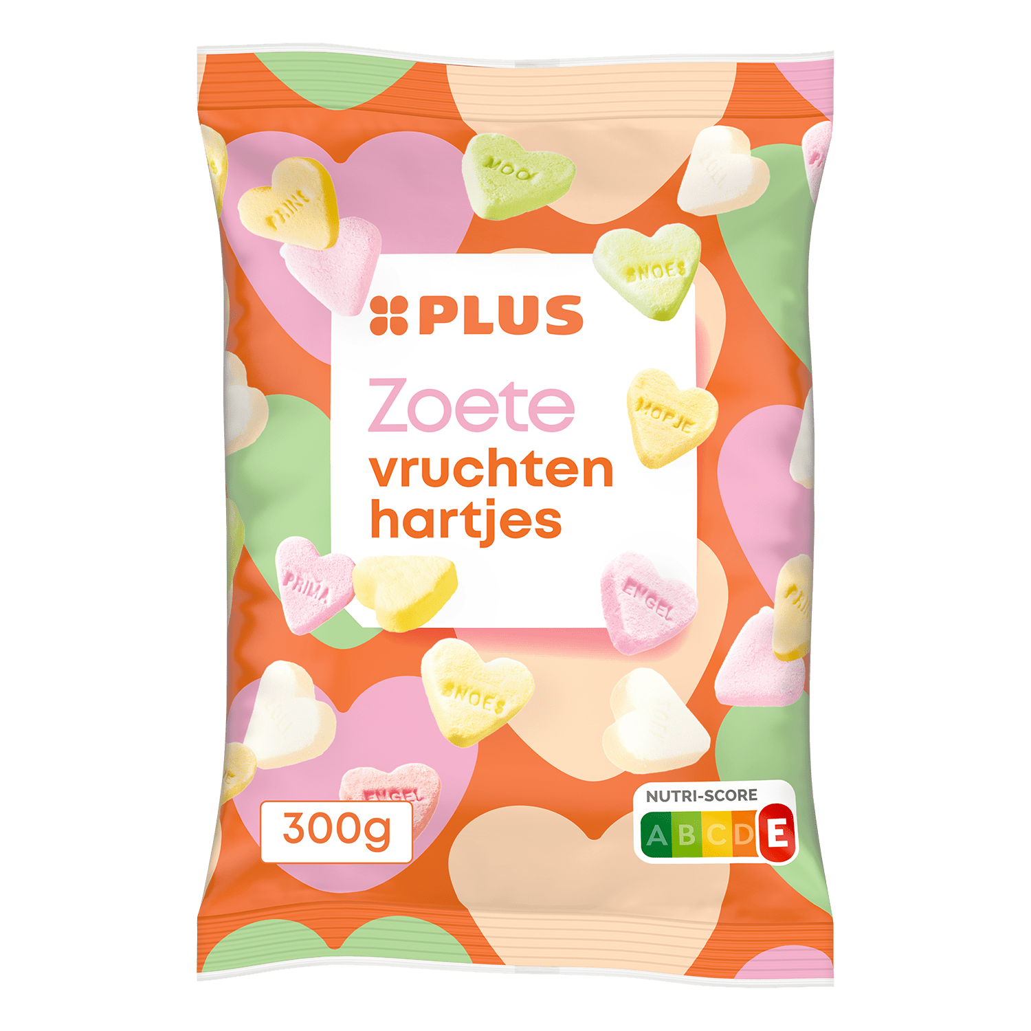 PLUS Vruchtenhartjes