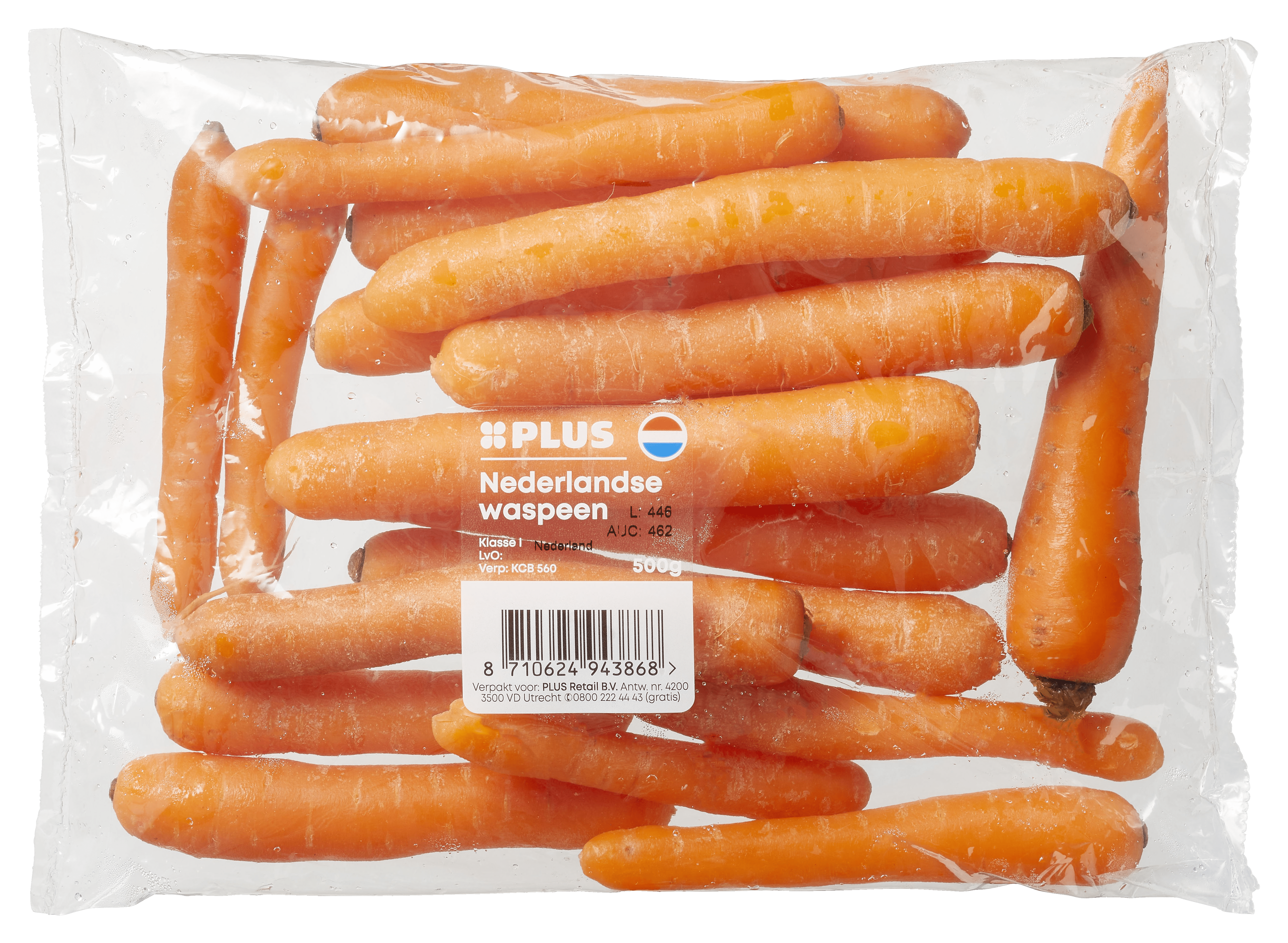 PLUS Waspeen Zak 500 g