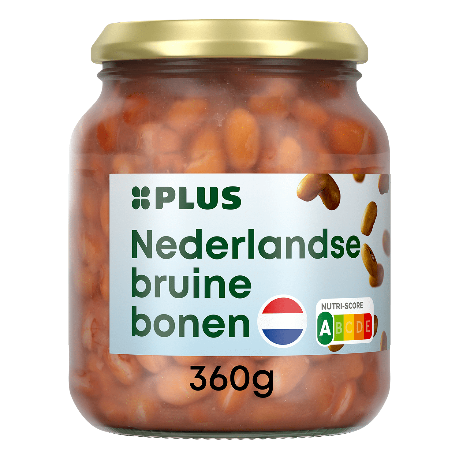 PLUS Bruine bonen Pot 340 g