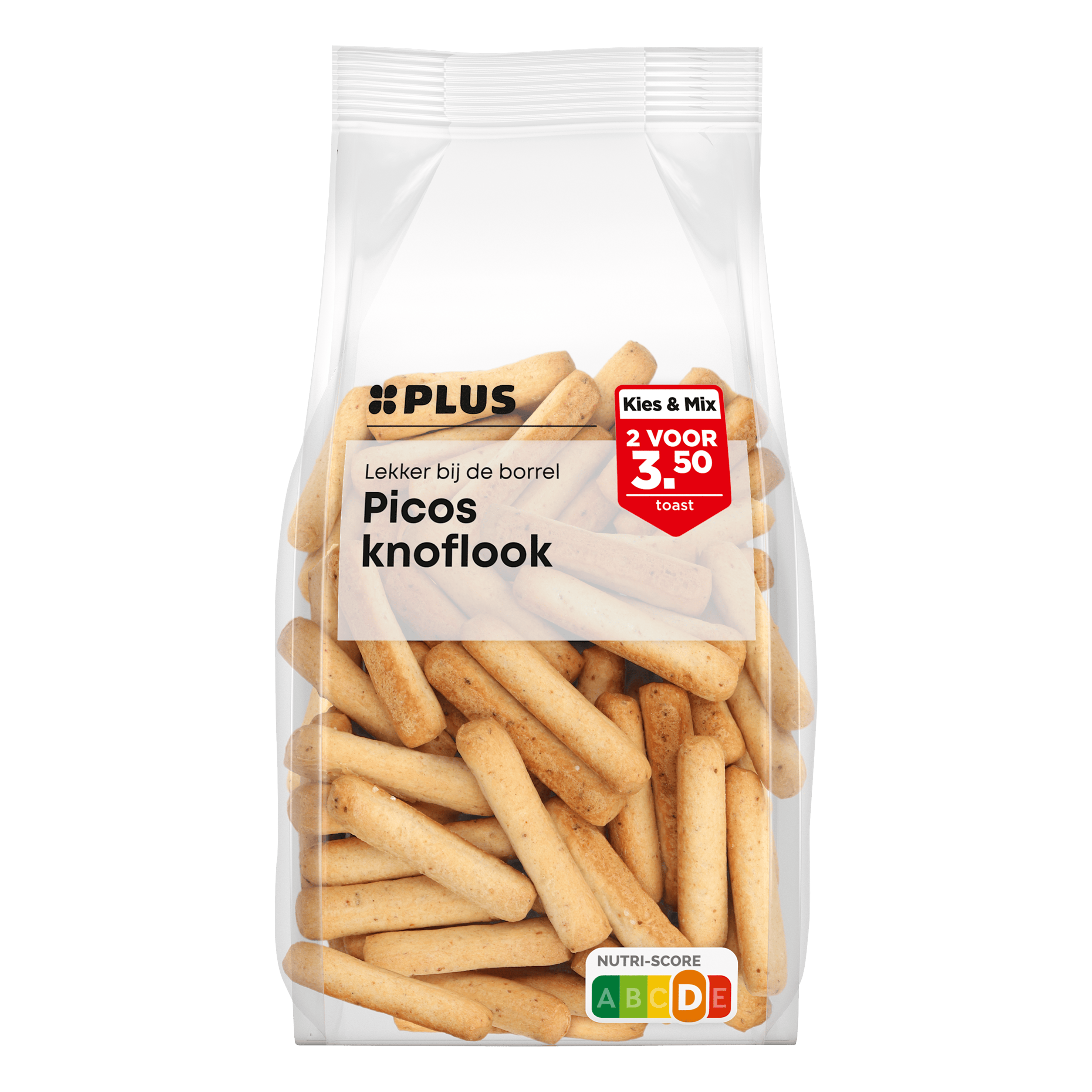 PLUS Picos knoflook Zak 150 g