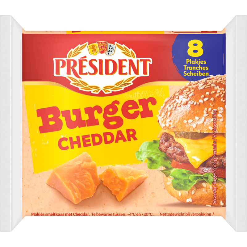 Président Burger gourmand au cheddar