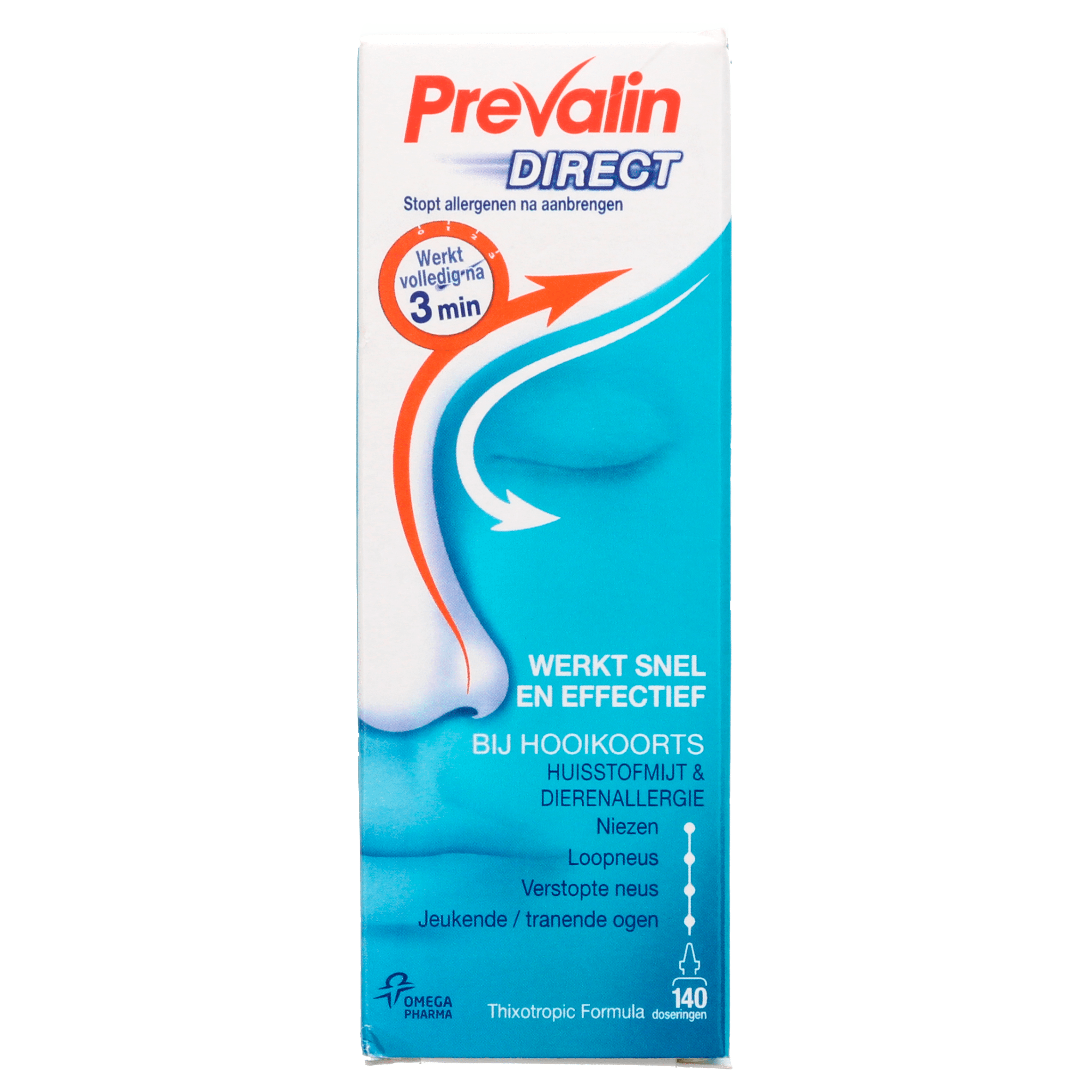Prevalin Neusspray Direct bij Allergenen Doos 20 ml