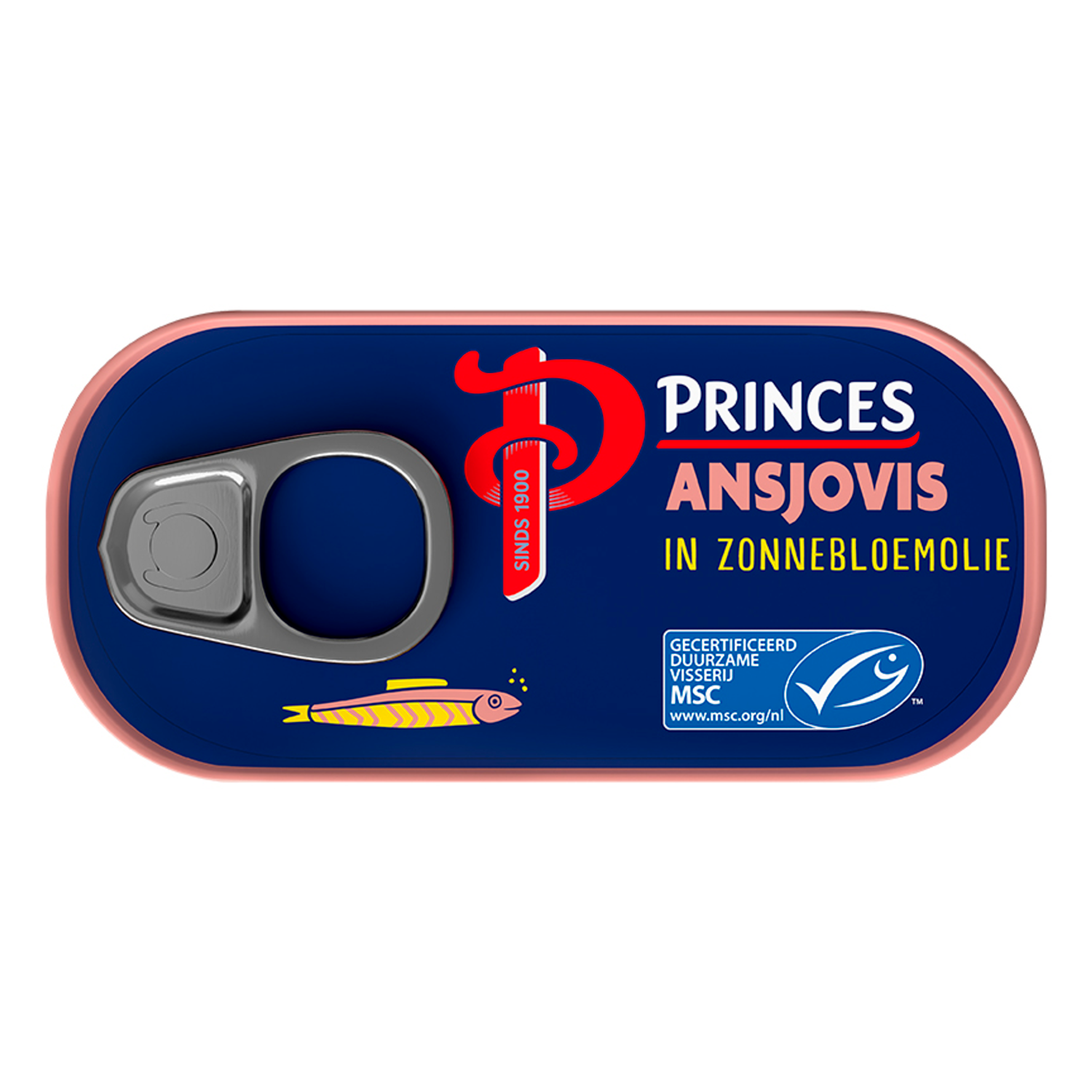 Princes Ansjovis in zonnebloemolie