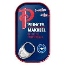 Princes Makreel in tomatensaus Blik 125 g