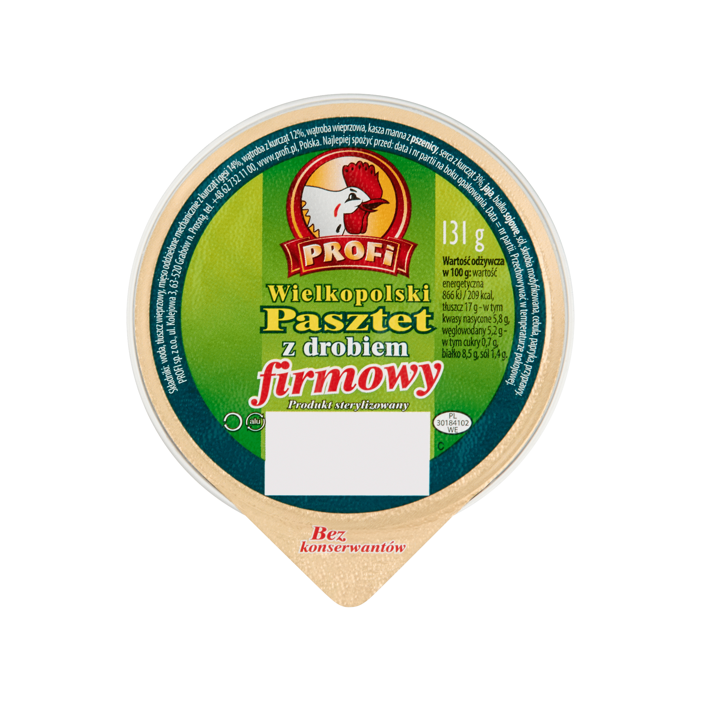 Profi Pasztet Firmowy / Kippate