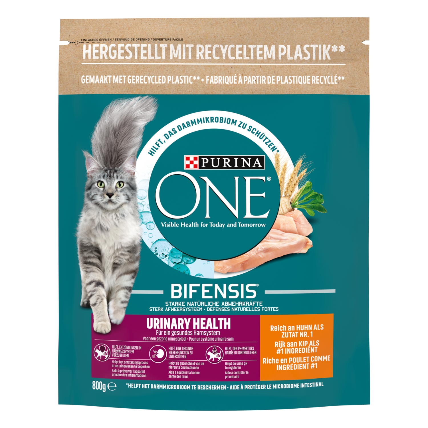 Purina One Kattenvoer urinary care kip & tarwe