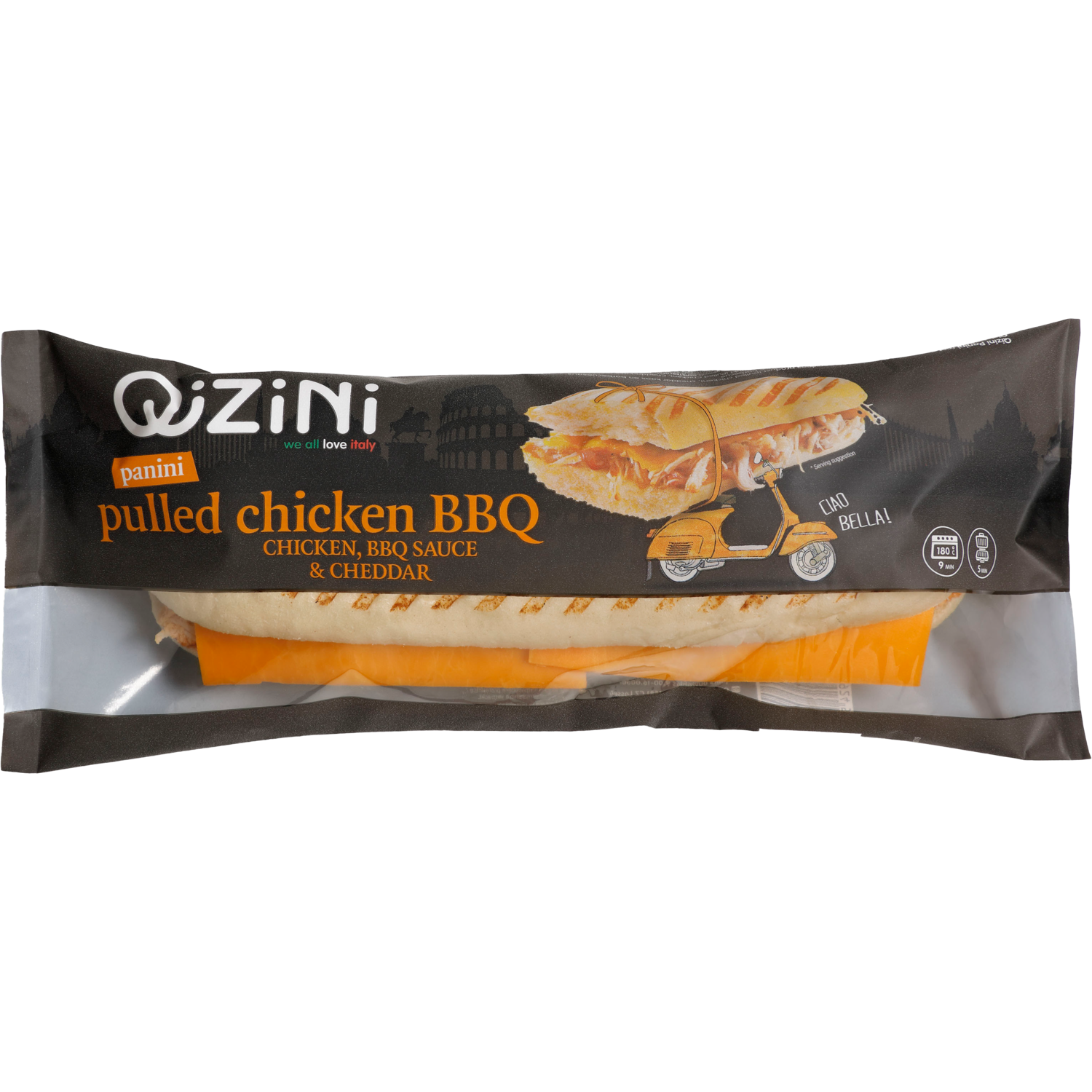 Qizini Panini pulled chicken