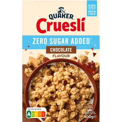 Quaker Cruesli zero suger choc