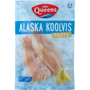 Queens Alaska Koolvis Filets 375 g
