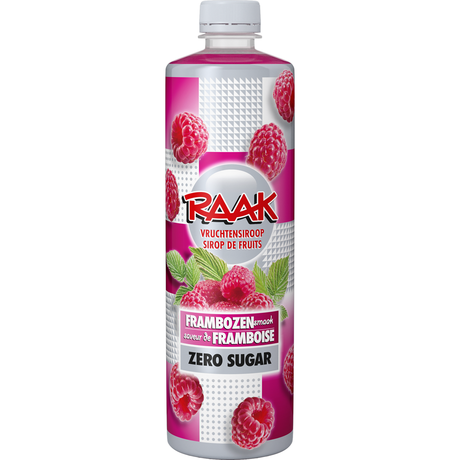 Raak Limonadesiroop framboos zero