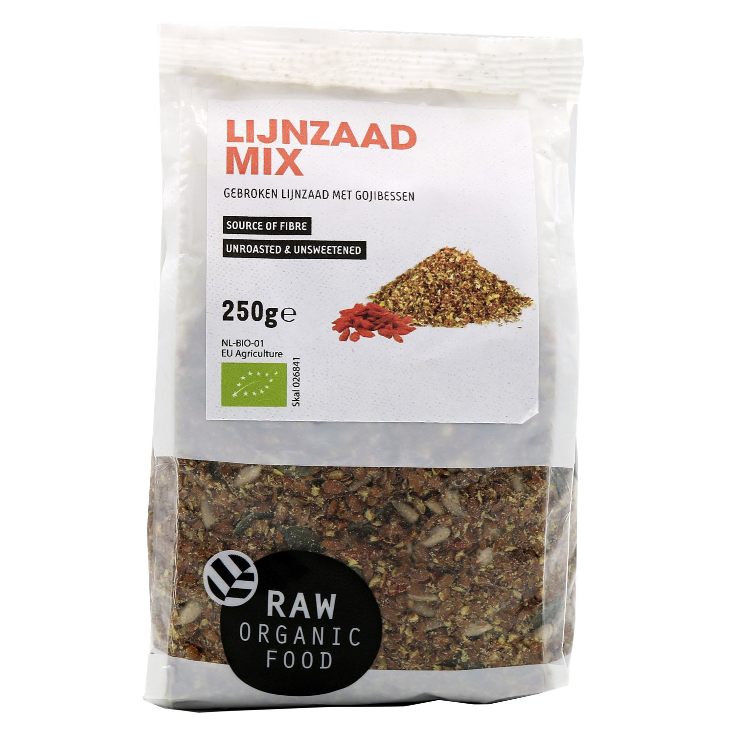 RAW Organic Food Lijnzaadmix chia sesam