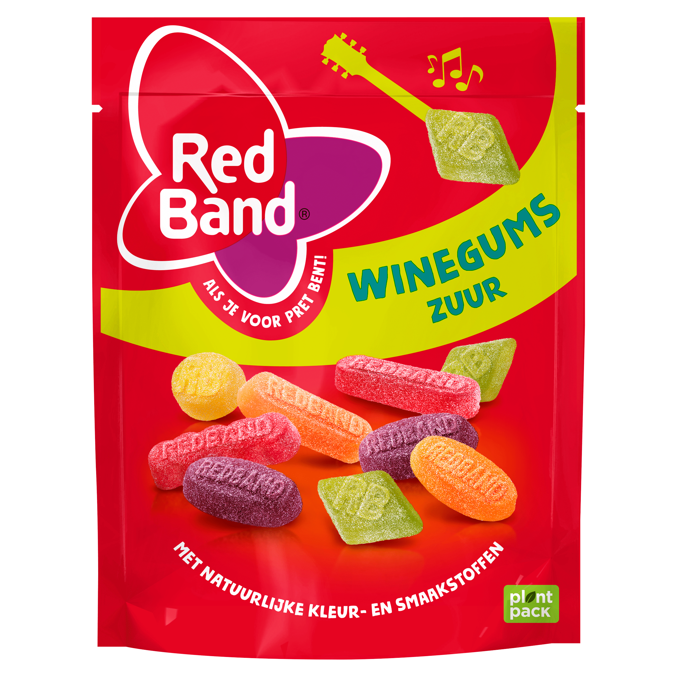 Redband Winegums zure mix Stazak 235 g