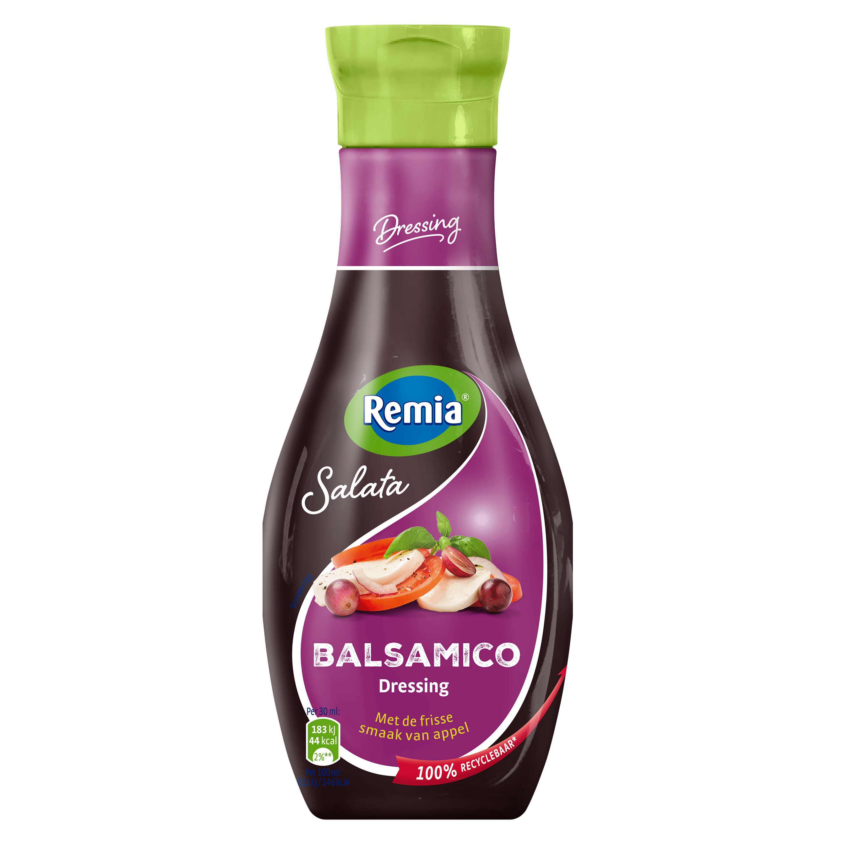 Remia Salata Balsamico appel dressing Fles 250 ml