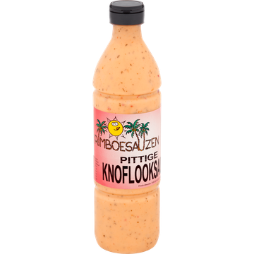 Rimboesauzen Hete Knoflooksaus 500ml