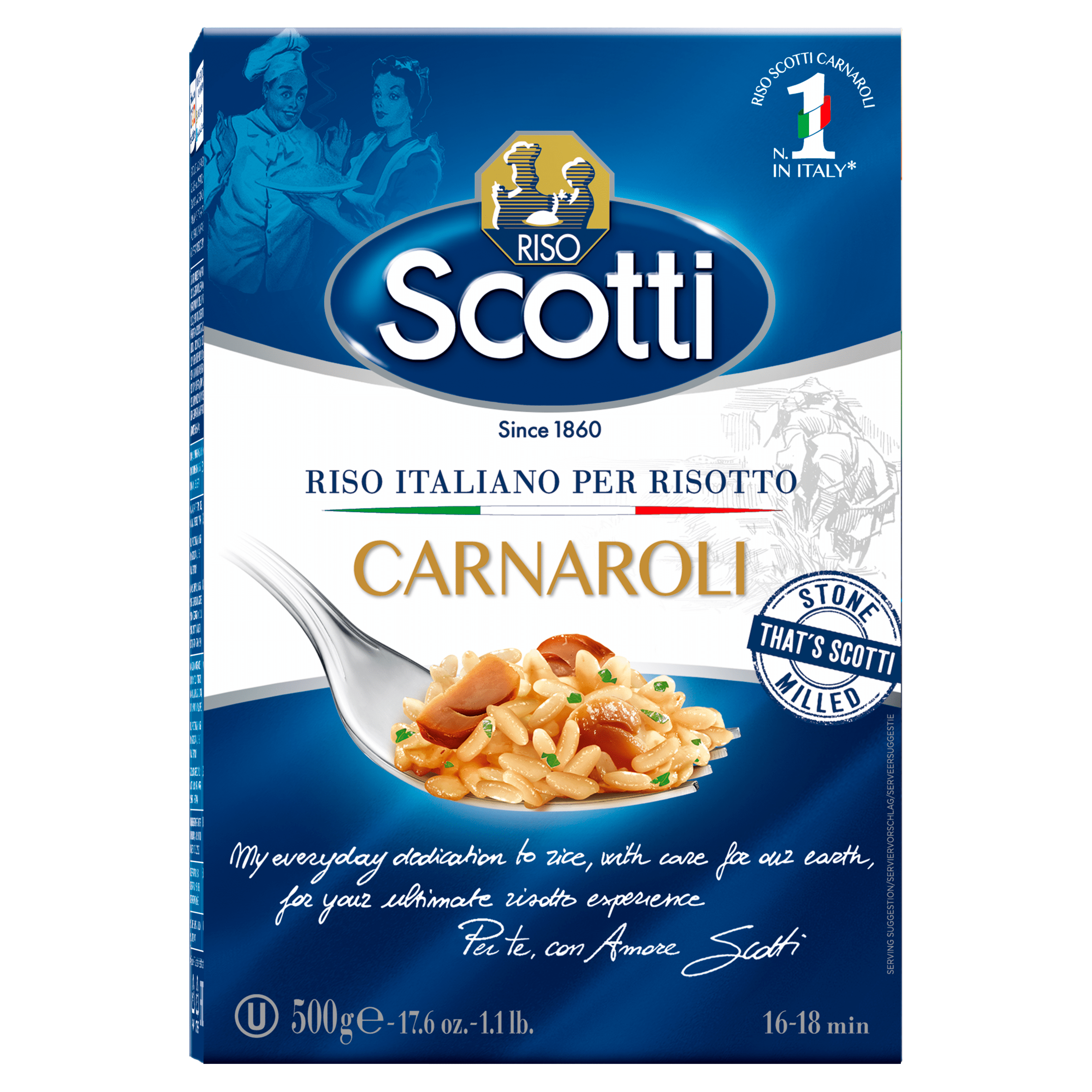 Riso Scotti Carnaroli Rice Doos 500 g