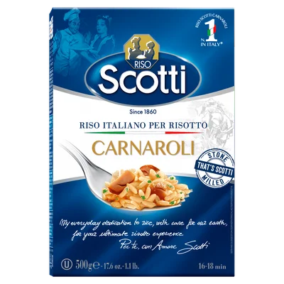 Riso Scotti Carnaroli Rice Doos 500 g