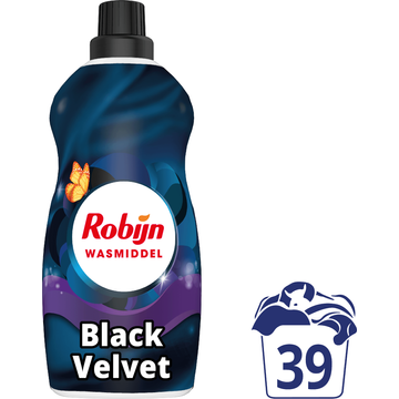 Robijn Klein & Krachtig Wasmiddel Zwart 1,19L
