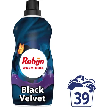 Robijn Klein & Krachtig Wasmiddel Zwart 1,19L