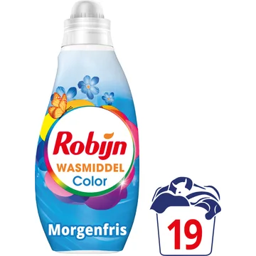 Robijn Klein & Krachtig Classics Vloeibaar Wasmiddel Color Morgenfris 19 wasbeurten