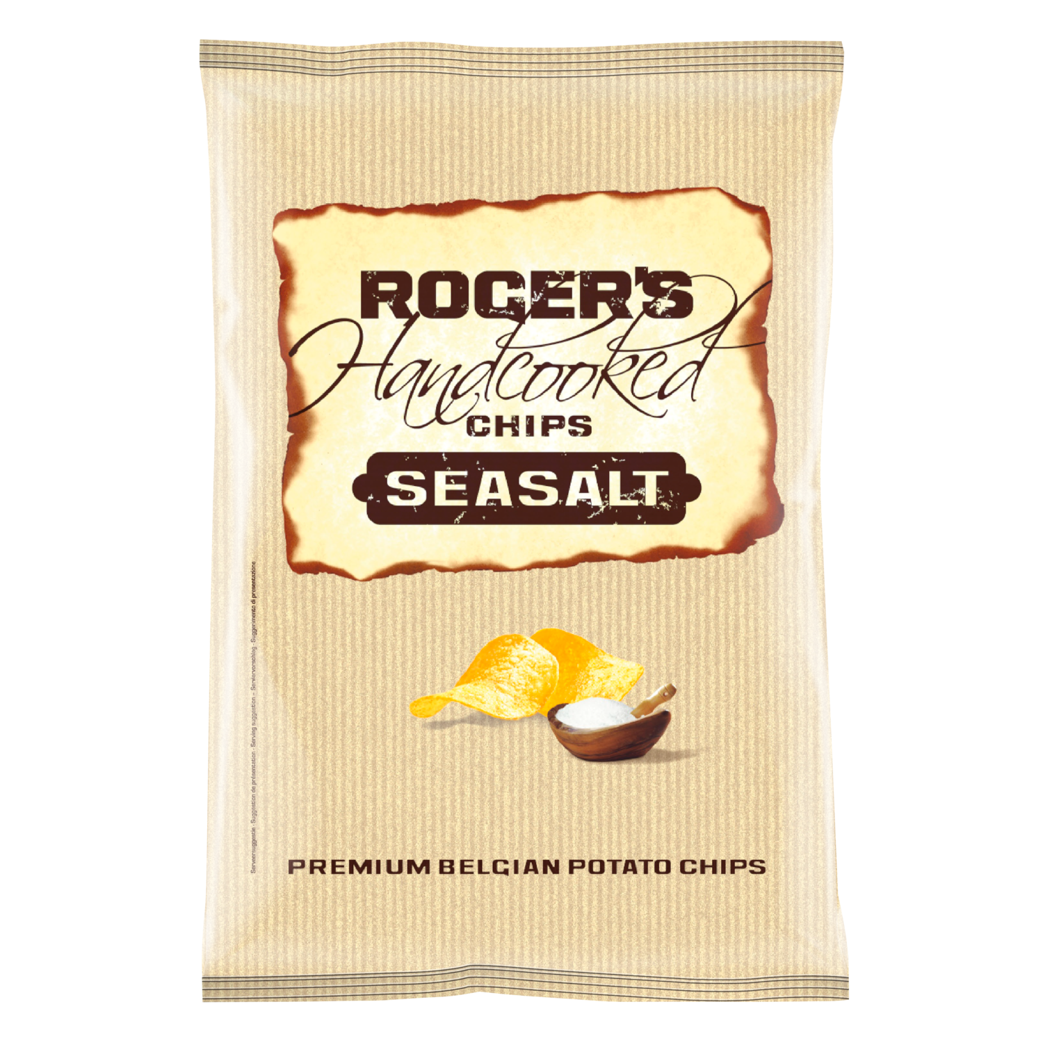 Rogers Chips handcooked seasalt