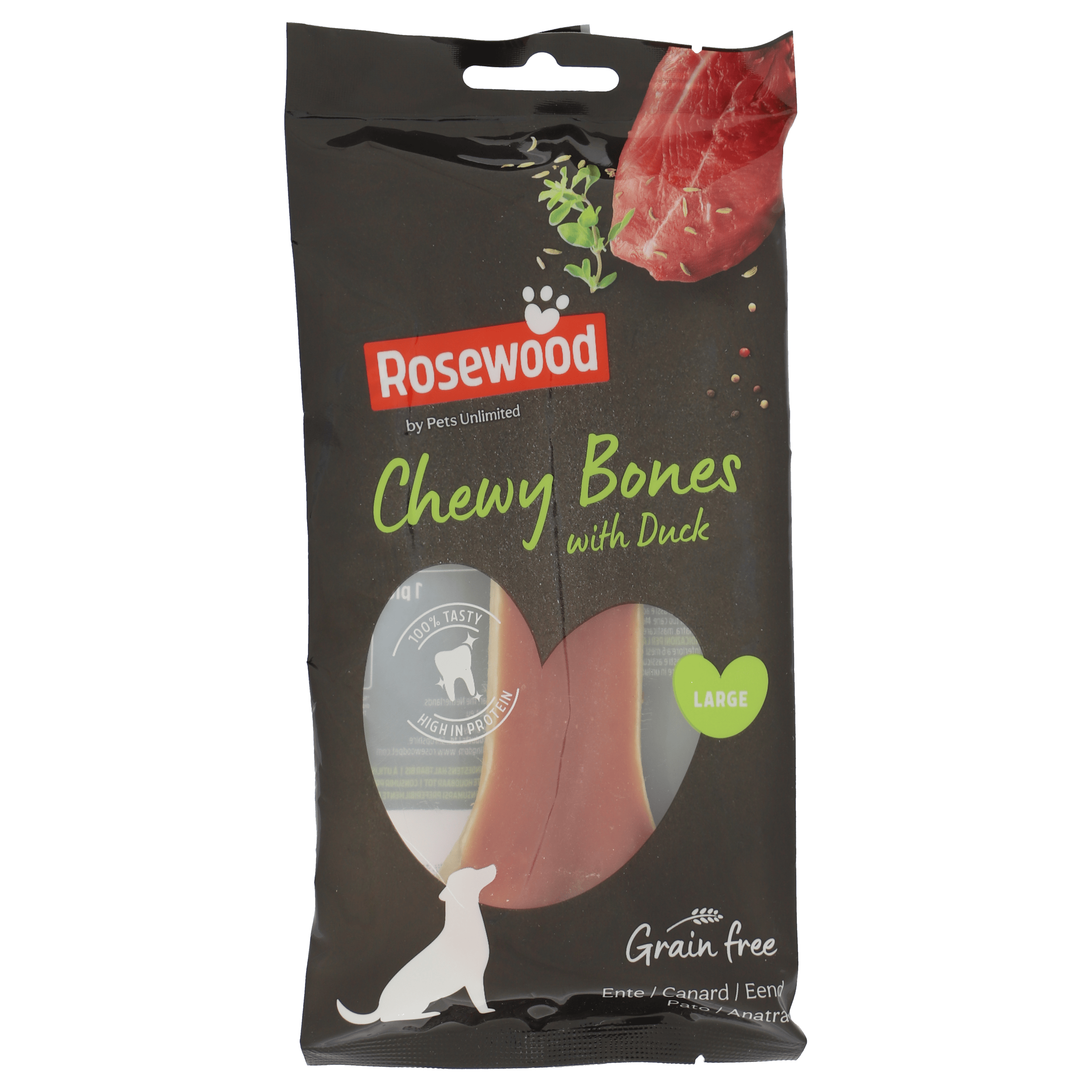 Rosewood Kauwkluif eend large