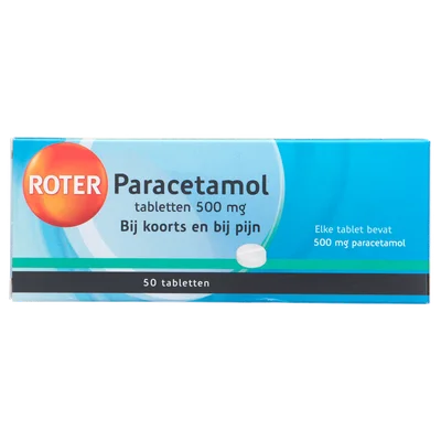 Roter Paracetamol Doos 50 st