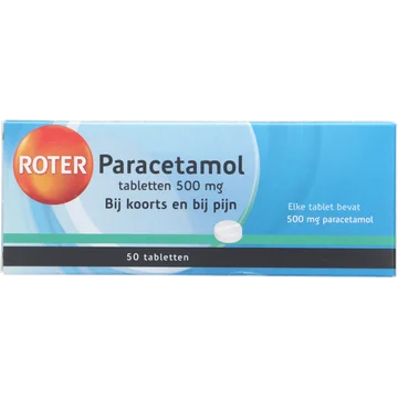 Roter Paracetamol 500mg 50tab UAD