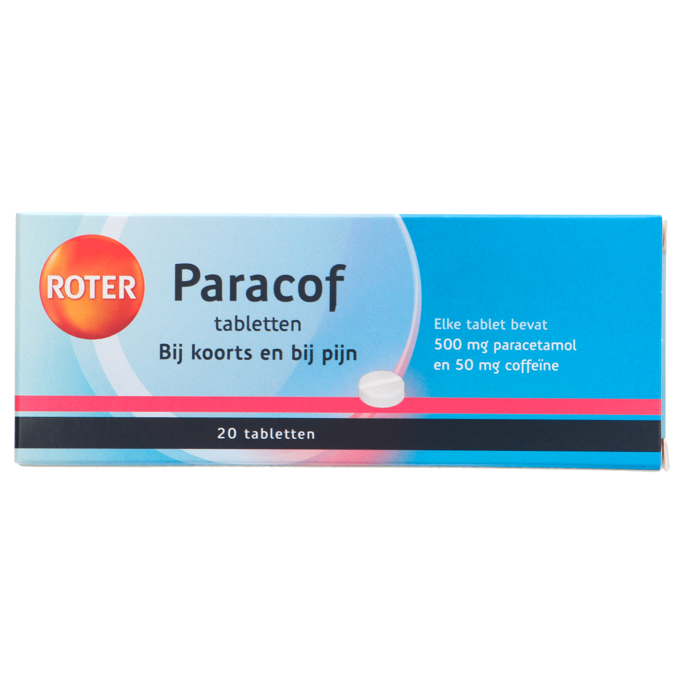 Roter Paracof tabletten 500/50 mg, 20 stuks