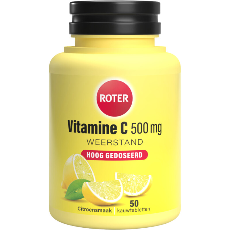 Roter Vitamine C 500 mg kauwtabletten citroen