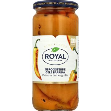 Royal Geroosterde gele paprika Pot 465 g