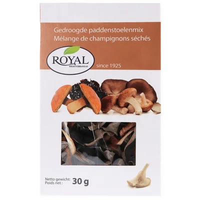 Royal Paddenstoelenmix gedroogd