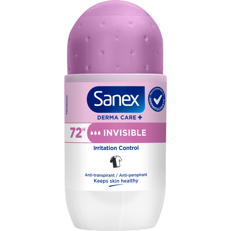 Sanex Derma care+ invisible deodorant roller