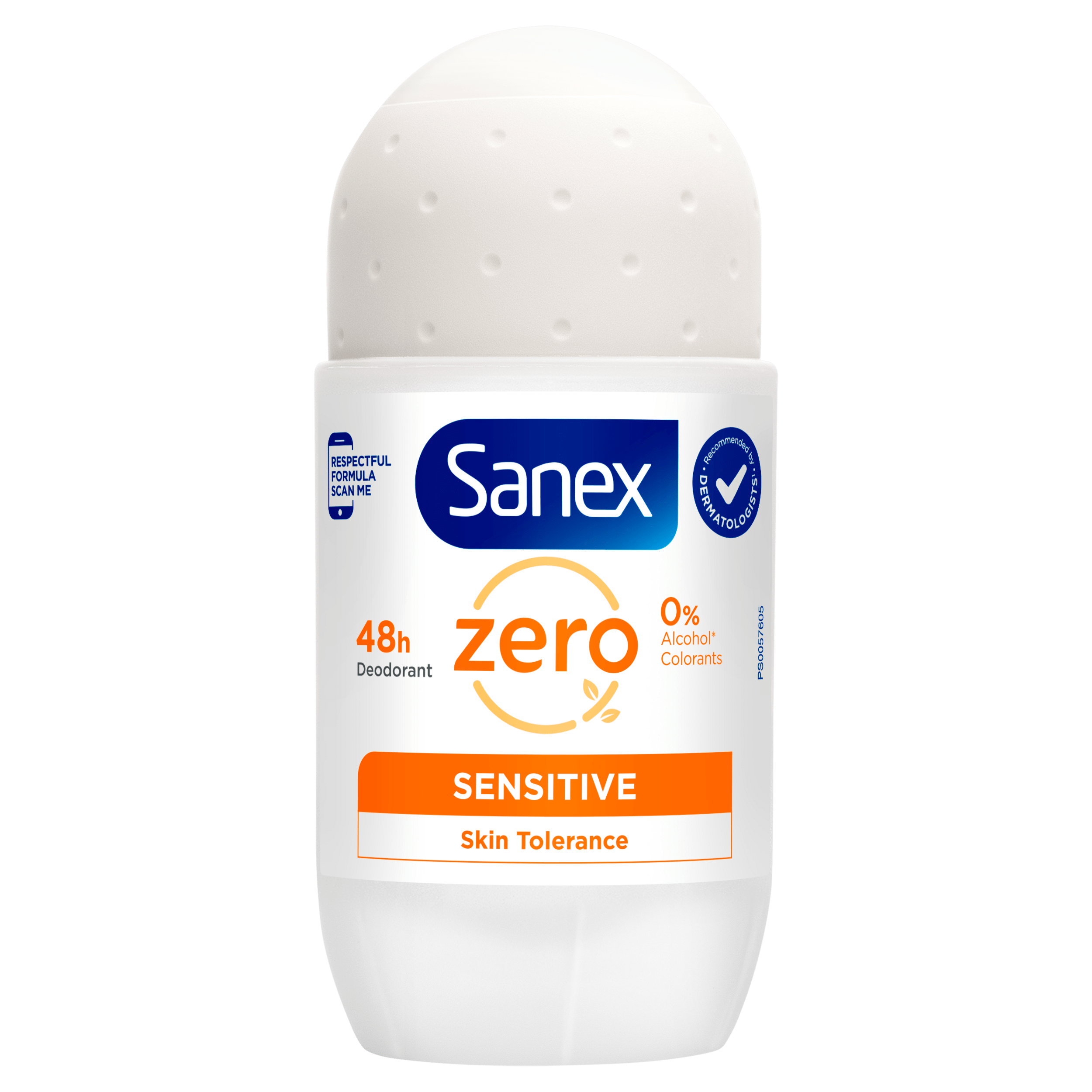 Sanex Deoroller zero sensitive skin Stuk 50 ml