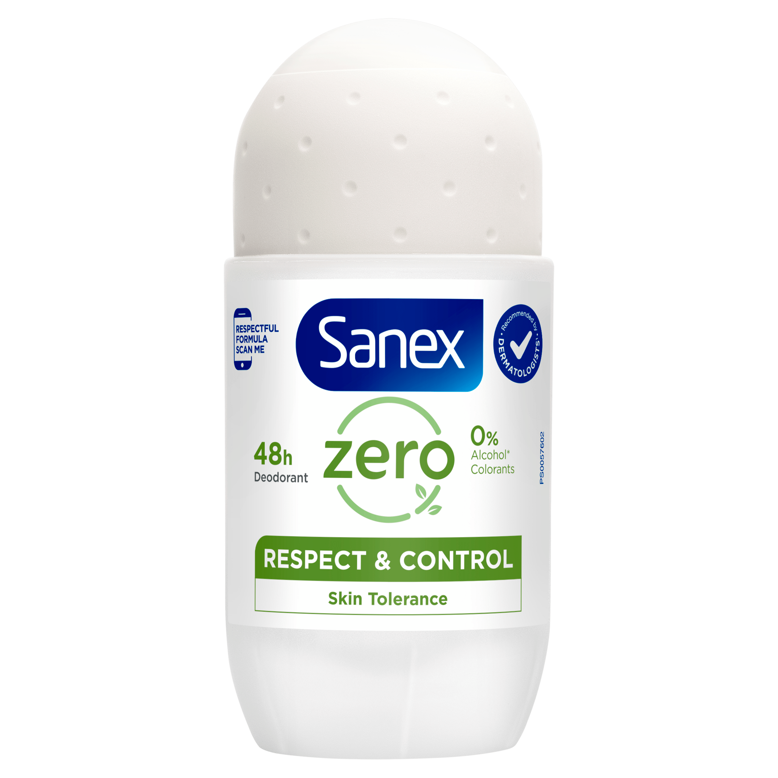 Sanex Deospray deo roller zero% respect Fles 50 ml