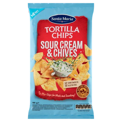 Santa maria Tortilla Chips Sour Cream & Chives