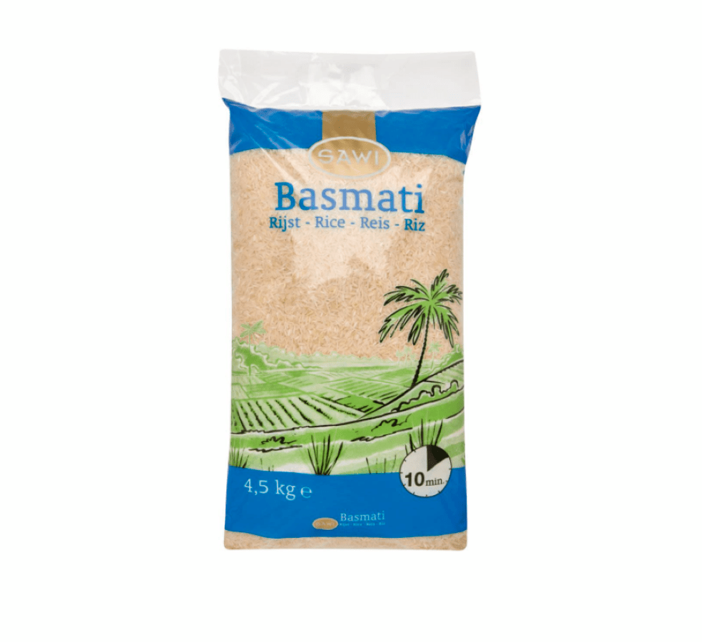 Sawi Basmati rijst Zak 4500 g