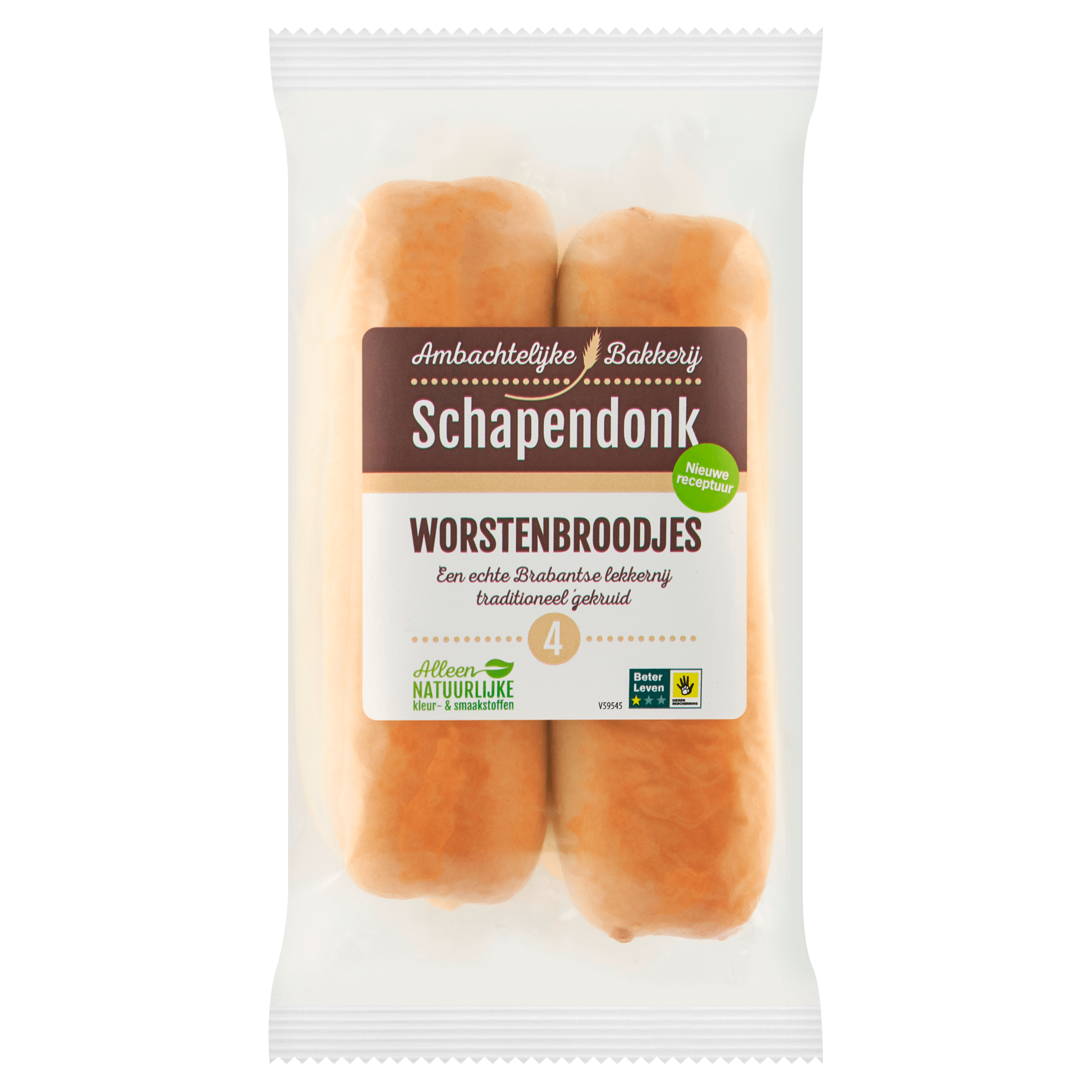 Schapendonk Worstenbroodjes Zak 360 g