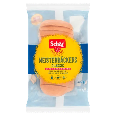 Schär Glutenvrije Meesterbakker classic Krimp 300 g