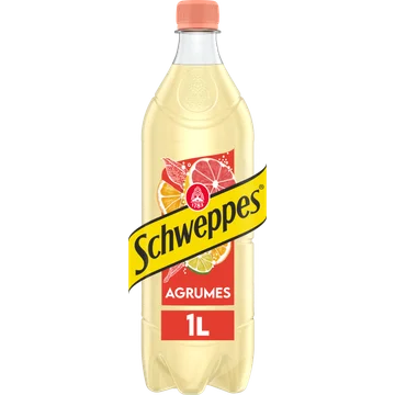 Schweppes Citrussmaken met Sinaasappel, Pompelmoes, Limoen en Mandarijn 1 L
