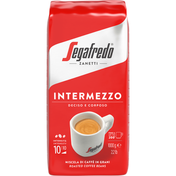 Segafredo Zanetti Intermezzo Roasted Coffee Beans 1000 g