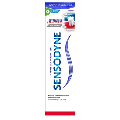 Sensodyne Gevoelgheid &amp; Tandvlees Whitening Tube 75 ml