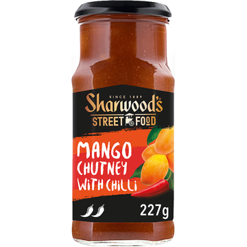 Sharwood's Street Food Mango Chutney with Chilli Pot 227g