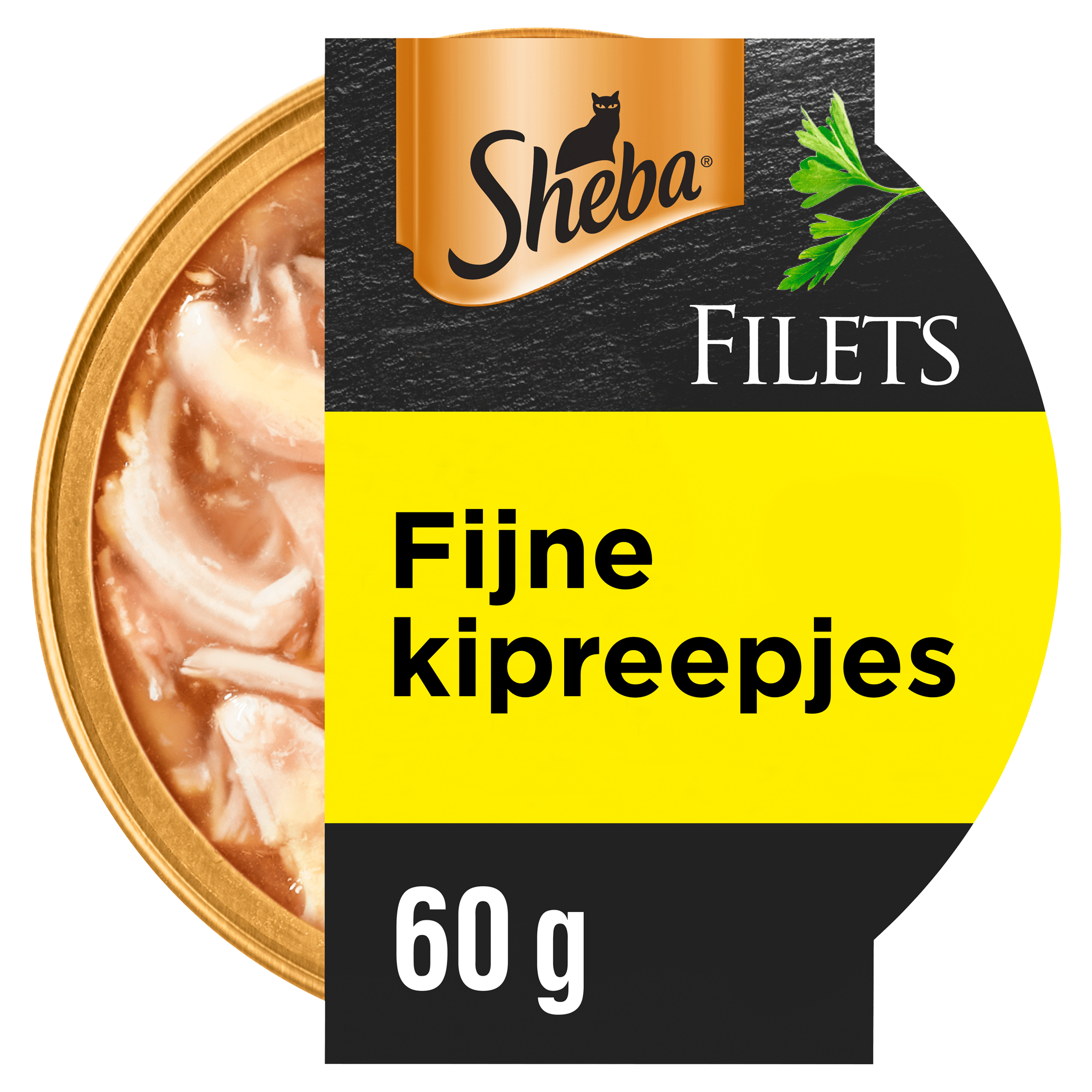 Sheba Filets Kipfilet stukjes in saus kattenvoer 60 g