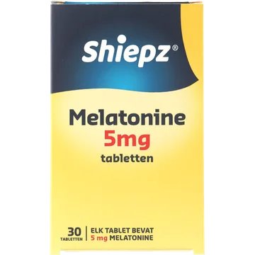 Sleepzz Shiepz Melatonine (5 mg tabletten), 30 stuks
