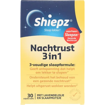 Shiepz nachtrust 3 in1 liquid caps, 30 stuks