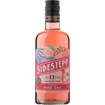 Sidestepp London Pink Dry Gin - 0.0% Alcoholvrij - 500ML