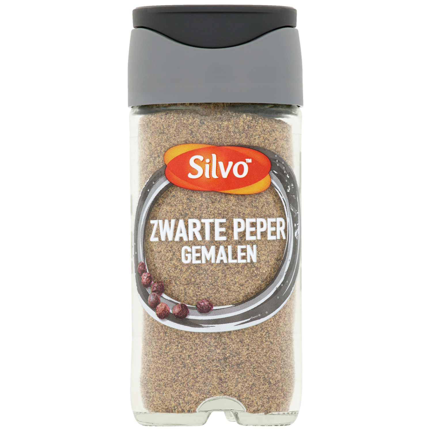 Silvo Peper zwart gemalen Pot 40 g